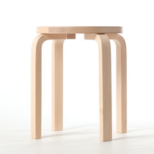 Stool E60 4本脚 ナチュラル ラッカー 0391