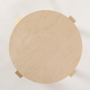 Stool E60 4本脚 ナチュラル ラッカー 0380