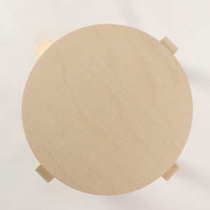 Stool E60 4本脚 ナチュラル ラッカー 0385