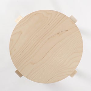 Stool E60 4本脚 ナチュラル ラッカー 0387