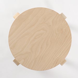 Stool E60 4本脚 ナチュラル ラッカー 0389