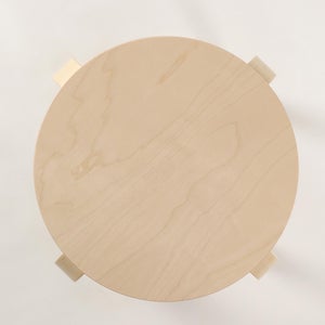 Stool E60 4本脚 ナチュラル ラッカー 0392