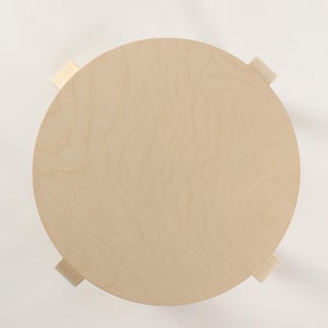 Stool E60 4本脚 ナチュラル ラッカー 0397