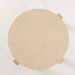 Stool E60 4本脚 ナチュラル ラッカー 0401
