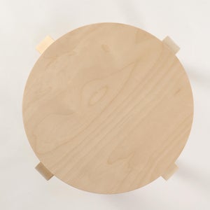 Stool E60 4本脚 ナチュラル ラッカー 0404