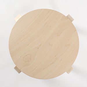 Stool E60 4本脚 ナチュラル ラッカー 0405