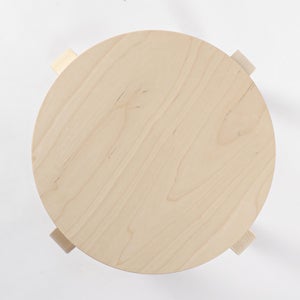 Stool E60 4本脚 ナチュラル ラッカー 0407