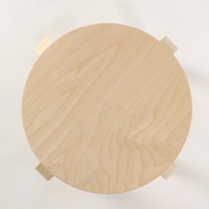 Stool E60 4本脚 ナチュラル ラッカー 0408