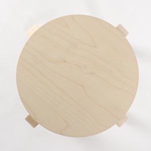 Stool E60 4本脚 ナチュラル ラッカー 0410