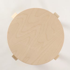 Stool E60 4本脚 ナチュラル ラッカー 0411