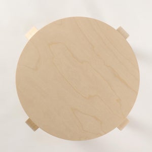 Stool E60 4本脚 ナチュラル ラッカー 0413