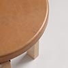 Stool 60 3本脚 革張り ルクソール ベージュ 0062