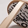 Stool 60 3本脚 革張り ルクソール ベージュ 0098