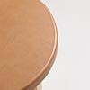 Stool 60 3本脚 革張り ルクソール ベージュ 0113