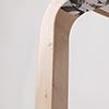Stool 60 3本脚 革張り ルクソール ベージュ 0086