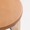 Stool E60 4本脚 革張り ルクソール ベージュ 0025