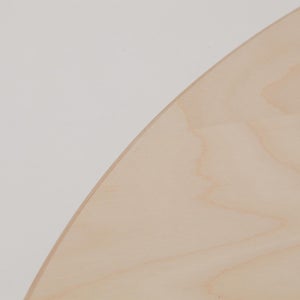 90A Table 円形 100cm ナチュラル ラッカー 0190