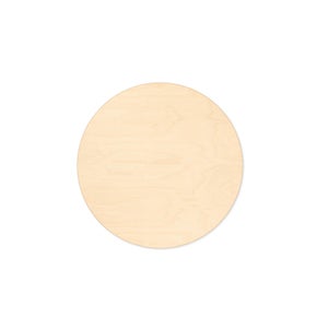 90B Table 円形 75cm ナチュラル ラッカー 0121