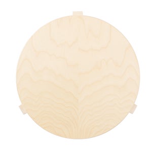 90D Table 円形 48cm ナチュラル ラッカー 0056