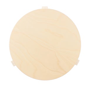 90D Table 円形 48cm ナチュラル ラッカー 0059