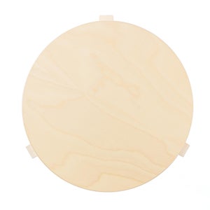 90D Table 円形 48cm ナチュラル ラッカー 0061