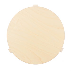 90D Table 円形 48cm ナチュラル ラッカー 0063