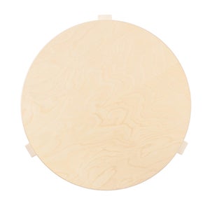 90D Table 円形 48cm ナチュラル ラッカー 0064