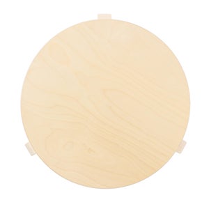 90D Table 円形 48cm ナチュラル ラッカー 0065