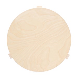 90D Table 円形 48cm ナチュラル ラッカー 0075