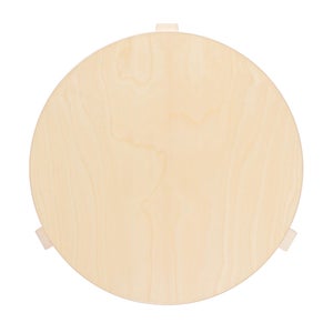 90D Table 円形 48cm ナチュラル ラッカー 0080