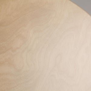 90D Table 円形 48cm ナチュラル ラッカー 0064