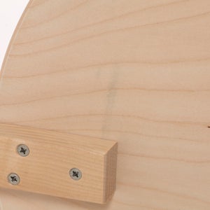 90D Table 円形 48cm ナチュラル ラッカー 0077