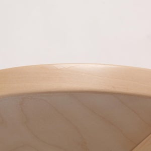 90D Table 円形 48cm ナチュラル ラッカー 0078