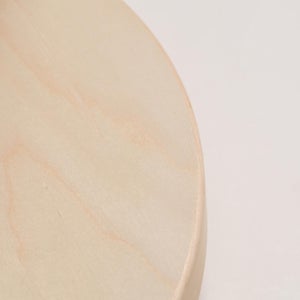 90D Table 円形 48cm ナチュラル ラッカー 0060