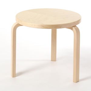 90D Table 円形 48cm ナチュラル ラッカー 0056