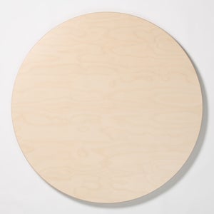 91 Table 円形 125cm ナチュラル ラッカー 0064