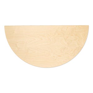 95 Table 半円形 120cm ナチュラル ラッカー 0146