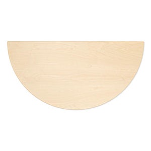 95 Table 半円形 120cm ナチュラル ラッカー 0151