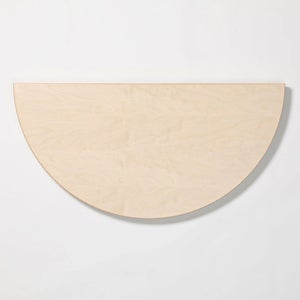 95 Table 半円形 120cm ナチュラル ラッカー 0171
