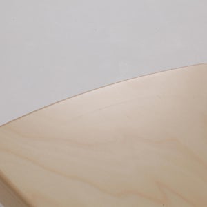 95 Table 半円形 120cm ナチュラル ラッカー 0149