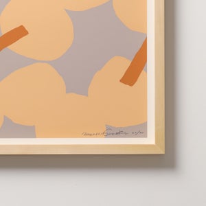 ドロップリーフ テーブル DL81C リノリウム クレイ/ウォールナット 0022