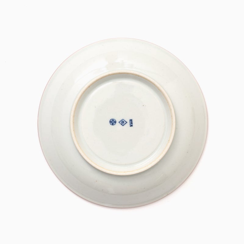 東屋 / 赤丸｜手挽き・手描きの上絵小皿