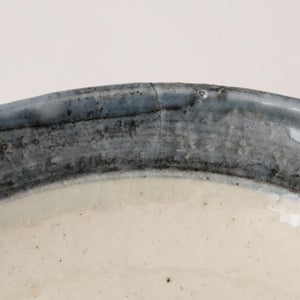 伊賀石本 花絵皿 七寸半 野の束 0555