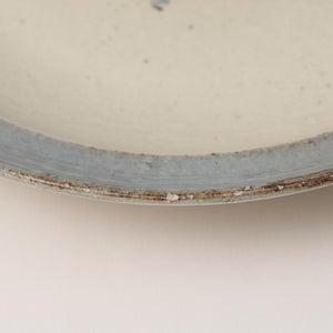 伊賀石本 花絵皿 七寸半 野の束 0558