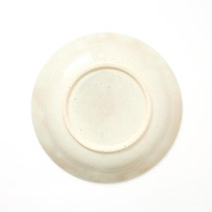 伊賀石本 花絵皿 七寸半 野の束 0497