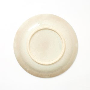 伊賀石本 花絵皿 七寸半 野の束 0508