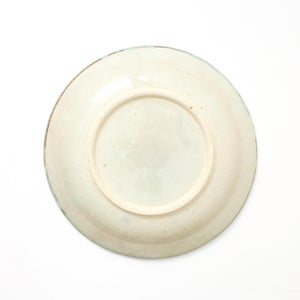 伊賀石本 花絵皿 七寸半 野の束 0513