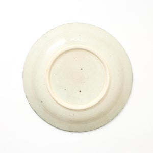 伊賀石本 花絵皿 七寸半 野の束 0517