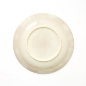 伊賀石本 花絵皿 七寸半 野の束 0539