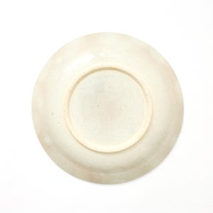 伊賀石本 花絵皿 七寸半 野の束 0558